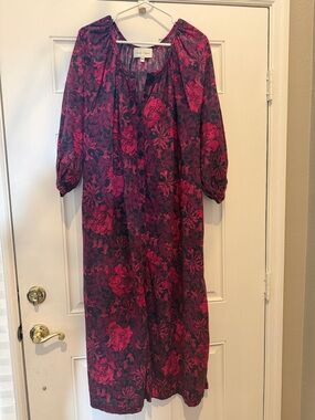 Cara Cara Button Front Dress